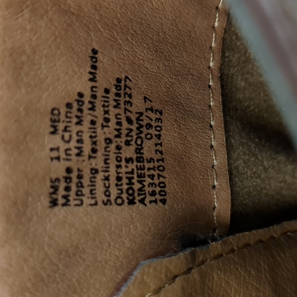 Croft Barrow Women's Chelsea Ankle Boots Size 11M Brown - Picture 7 of 8